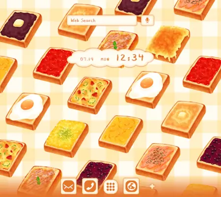 Toasts Patterns Theme android App screenshot 4